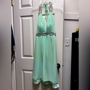 Glam Girl Short Homecoming/Formal Dress Teal Size 6